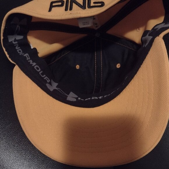 Two Ping Golf fitted hats in good condition - Picture 3 of 4